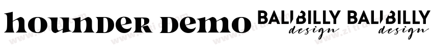 Hounder Demo字体转换